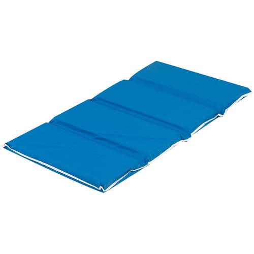 Children's Factory Tough Duty Folding Rest Mat - Blue - Vinyl