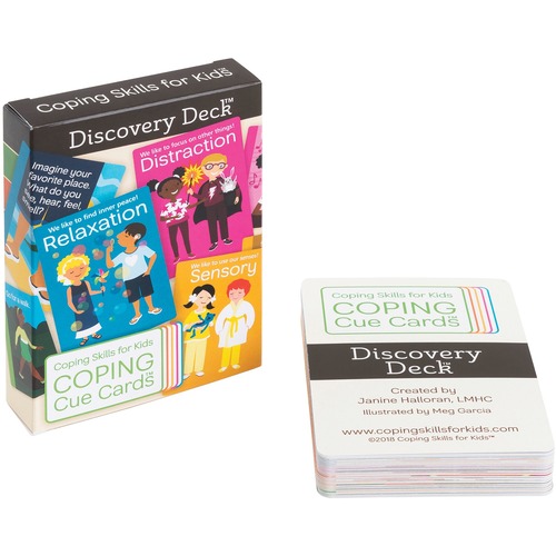 Encourage Play Coping Cue Cards Discovery Deck - Coping Skills for Kids - CSKCCDIS