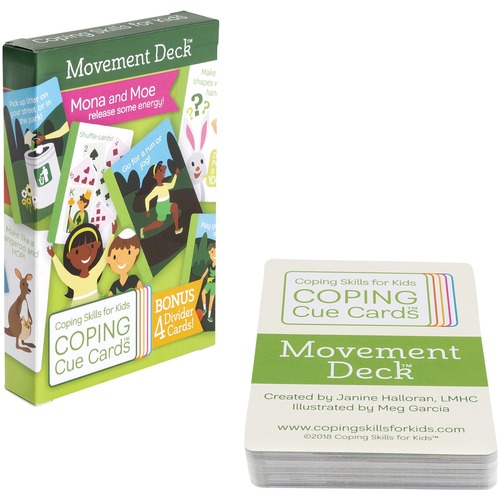 Encourage Play Coping Cue Cards Movement Deck