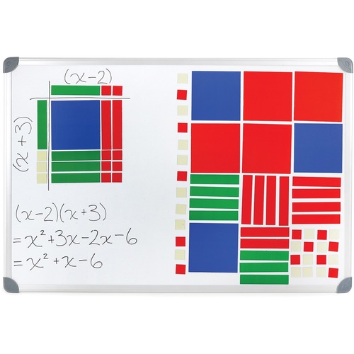 SI Manufacturing Magnetic Algebra Pieces - Skill Learning: Algebra - 6 Year & Up - 72 Pieces