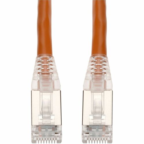 AddOn 10ft RJ-45 (Male) to RJ-45 (Male) Orange Cat5e STP PVC Copper Patch Cable - 10 ft Category 5e Network Cable for Patch Panel, Hub, Switch, Media Converter, Router, Network Device - First End: 1 x RJ-45 Network - Male - Second End: 1 x RJ-45 Network -