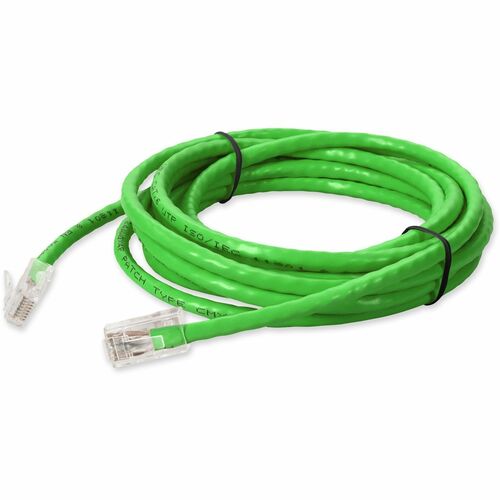 AddOn Cat.6 UTP Patch Network Cable - 3 ft Category 6 Network Cable for Patch Panel, Hub, Switch, Media Converter, Router, Network Device - First End: 1 x RJ-45 Network - Male - Second End: 1 x RJ-45 Network - Male - Patch Cable - 24 AWG - Lime - 1