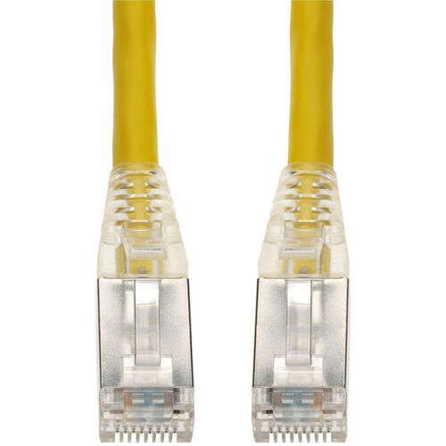 AddOn Cat.6a STP Patch Network Cable - 6 ft Category 6a Network Cable for Network Device - First End: 1 x RJ-45 Network - Male - Second End: 1 x RJ-45 Network - Male - 10 Gbit/s - Patch Cable - Shielding - Plenum - 24 AWG - Yellow - 1