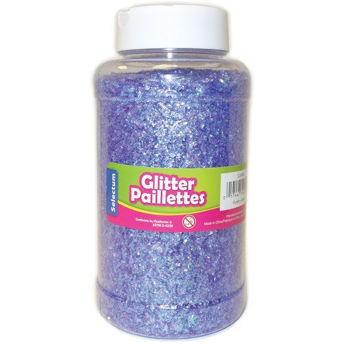 Selectum Art/Craft Glitter - Art, Craft - 1 Each - Violet