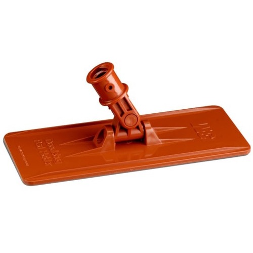 3M Doodlebug Cleaning Supplies, Pad Holders #6472, 4" x 10" , Orange, Case Of 10 - Orange - Plastic - 9" Height x 3.8" Width