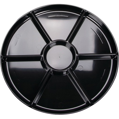 Bunzl CPT Catering Tray/Lid Combos, Case Of 25 - Serving, Fruit, Vegetables, Meat, Sandwich - Disposable - 50 Carton