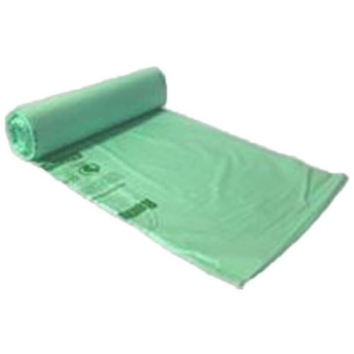 Pinnacle Plastics Eco-Liner Trash Liners, 15 Gallon, 24" x 33" , Green, Carton Of 5,000 - 15 gal Capacity - 33" Width - 14 mil (356 Micron) Thickness - High Density - Green - High-density Polyethylene (HDPE) - 5000/Carton - Receptacle, Waste Disposal