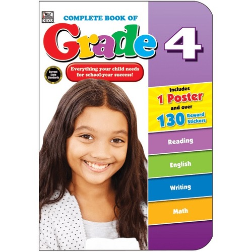Carson Dellosa Education Thinking Kids Complete Book, Grade 4 Printed Book - 256 Pages - Thinking Kids Publication - Book - Grade 4