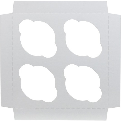 BOXit Storage Ware - Food - White - Paper, Paper Stock Body - 1 Carton