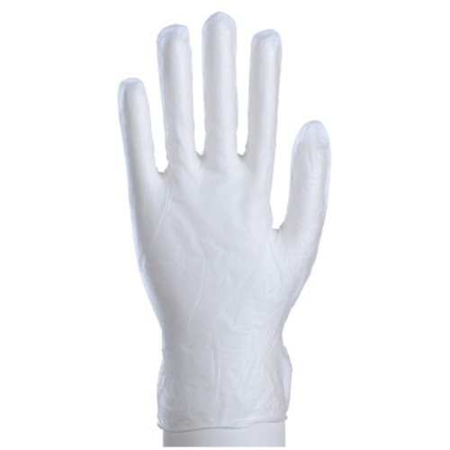 Daxwell Disposable Vinyl Gloves, X-Large, Clear, 100 Gloves Per Box - Extra Large Size - Clear - Latex-free, Comfortable, Snug Fit - For Food Service, Healthcare Working, Janitorial Use, General Purpose, Medical - 100 / Box