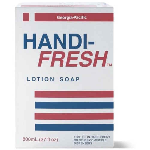 Pacific Blue General Purpose Lotion Soap Dispenser Refill, 12 Refills Per Case - 27.1 fl oz (800 mL) - Stadium, Sport Arena, Hand - Moisturizing - Pink - pH Balanced, Non-toxic - 12 / Case