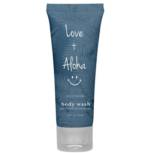 Hotel Emporium Hotel La Croix Coco Mango Body Wash, 1.35 Oz, Pack Of 288 Tubes - Coco Mango ScentFor - 1.4 fl oz (39.9 mL) - Body - Clear - 288 / Pack