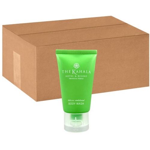 Hotel Emporium Kahala Body Wash, 1 Oz, Floris, Case Of 200 - Floris ScentFor - 1 fl oz (29.6 mL) - Body, Bathroom - Moisturizing - White - 200 / Case