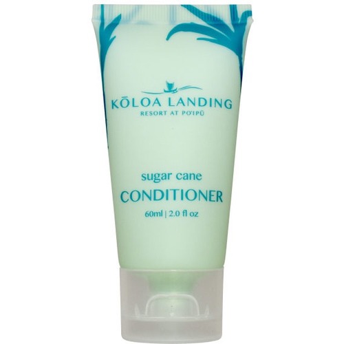 Hotel Emporium Koloa Landing Custom Conditioner, 2 Oz, Pack Of 144 Tubes - 2 fl oz (59.1 mL) - Hair - Clear - 144 / Pack