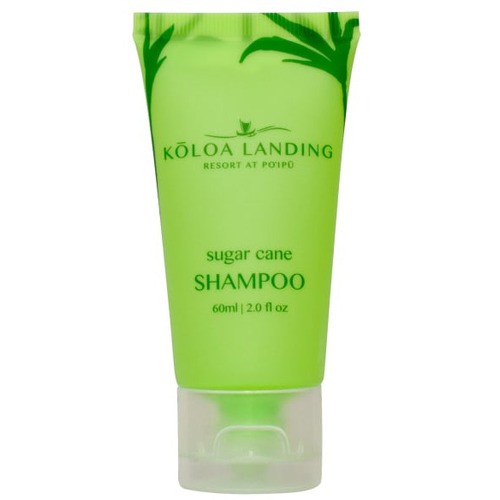 Hotel Emporium Koloa Landing Custom Shampoo, 2 Oz, Pack Of 144 Tubes - 2 fl oz (59.1 mL) - Hair - Clear - 144 / Pack