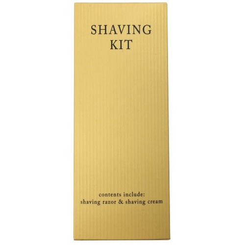 Hotel Emporium Hawaii Prince Shaving Kits, White, Case Of 100 - White - 100 / Case
