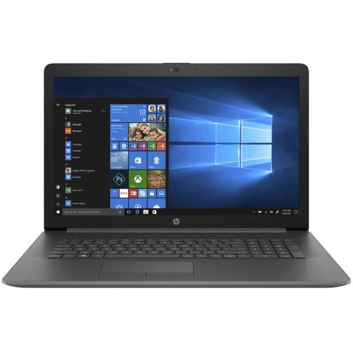 HP 17-by0000 17-by0053od 17.3" Notebook - HD+ - Intel Core i3 8th Gen i3-8130U - 4 GB - 1 TB HDD - Smoky Gray - 1600 x 900 - Windows 10 Home - Intel HD Graphics - Front Camera/Webcam - 8 Hours Battery Run Time - IEEE 802.11ac Wireless LAN Standard