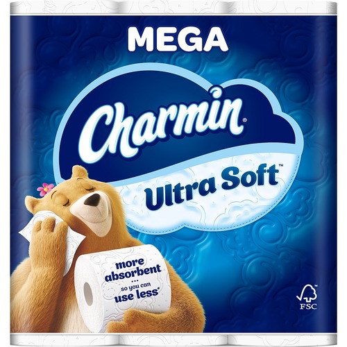 Charmin Ultra Soft Mega Roll - 2 Ply - 264 Sheets/Roll - 16 / Pack