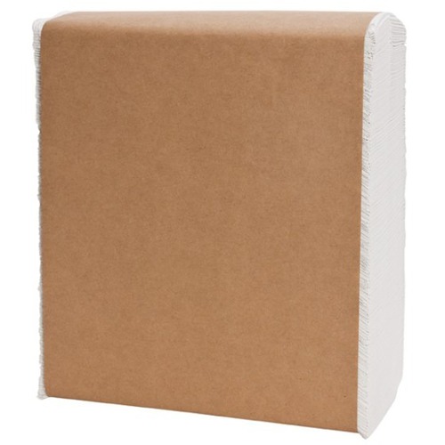 TORK Table Napkin - 1 Ply - 17" Width x 15" Length - Semi-Crepe Texture - White - Paper - 250/Pack - 1 Pack