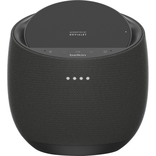 Picture of Belkin SOUNDFORM ELITE Bluetooth Smart Speaker - 150 W RMS - Google Assistant, Alexa Supported - Black