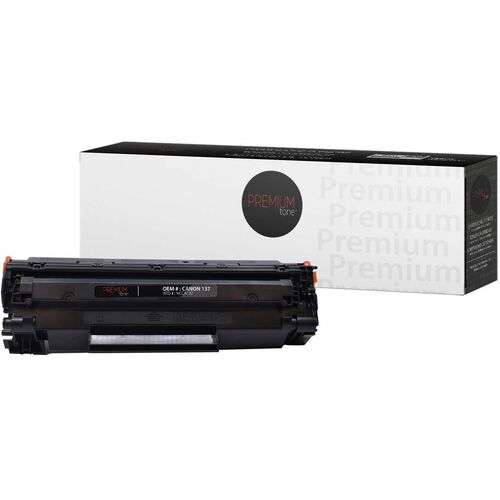 Premium Tone Toner Cartridge - Alternative for Canon - Black - 2400 Pages - 1 Each