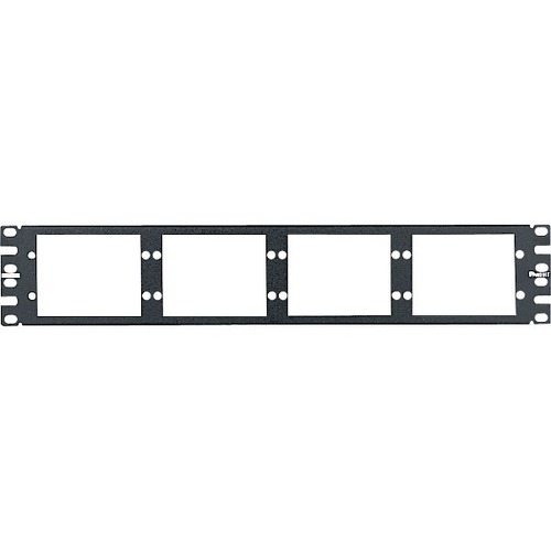 Panduit CFAPPBL2 Multimode 62.5/125 48-Port Blank Patch Panel - 48 - 48 Port(s) - 48 x RJ-11 - 2U High - Rack-mountable