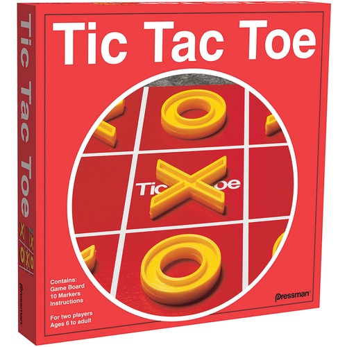 Pressman Tic Tac Toe Game - 2 Players - Games - PSG1505