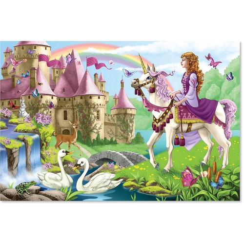 Melissa & Doug Fairy Tale Castle Floor Puzzle - 48 Piece