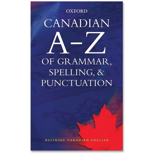 Oxford University Press Canadian A-Z of Grammar, Spelling & Punctuation Printed Book - Book