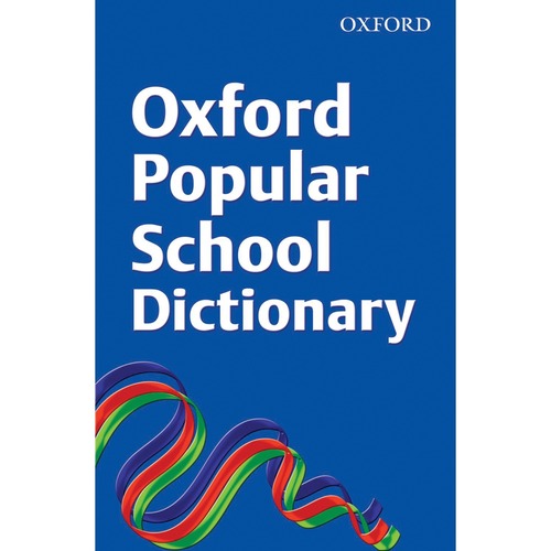 Oxford University Press Oxford Popular School Dictionary Printed Book - Book