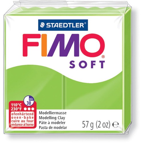 Staedtler FIMO Soft Modelling Clay - Modeling - 8 Year - 1 Each - Apple Green - Modeling Clays & Accessories - STD802050