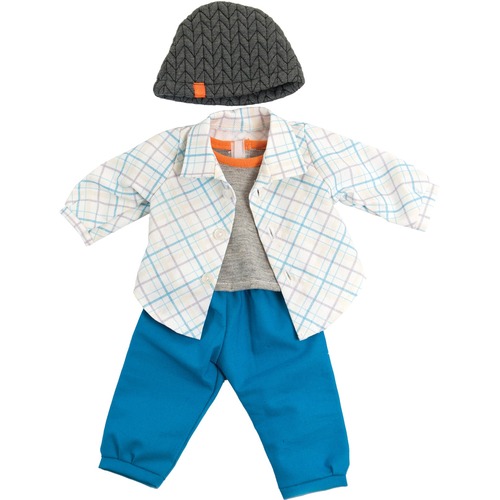 Miniland Mild Weather Blue Doll Clothing Set - Dolls & Accessories - MEC31559