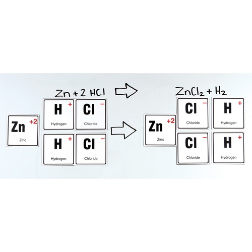 SI Manufacturing Stick to Science Magnetic Chemical Nomenclature Cards - Theme/Subject: Learning - Skill Learning: Phonetic Elements, Equation Building, Chemistry - 144 Pieces - 1 Set - Investigation & Observation - SIM50195