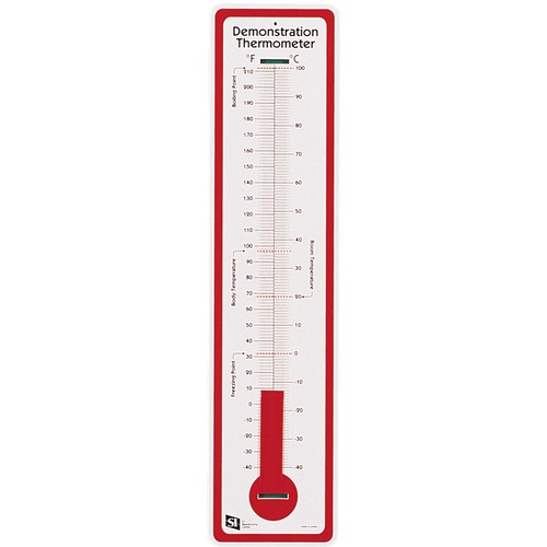 SI Manufacturing Analog Thermometer - For Boiling, Body, Room