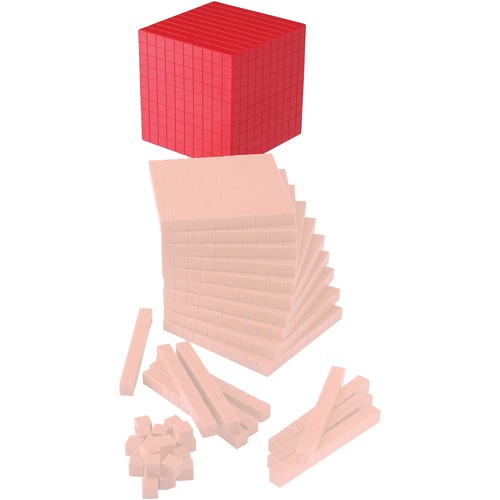 SI Manufacturing Base Ten Decimeter Cube - Theme/Subject: Learning - Skill Learning: Place Value, Decimal, Operation, Algebra - 1 Each - Creative Learning - SIM48080R