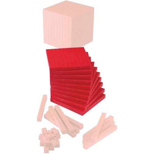 SI Manufacturing Base Ten Flats - Theme/Subject: Learning - Skill Learning: Place Value, Decimal, Operation, Number, Algebra - 10 / Pack - Creative Learning - SIM48071R
