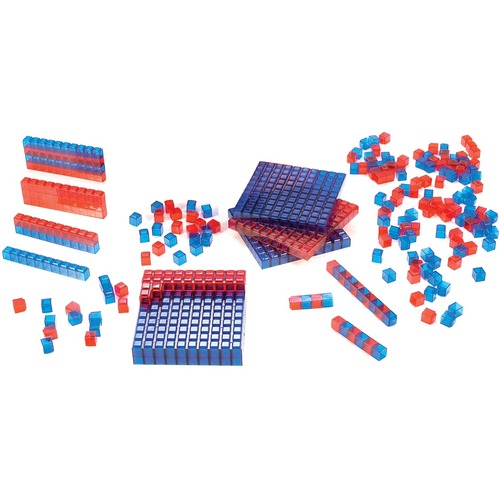 SI Manufacturing Clearview Base Ten Starter Set - Theme/Subject: Learning - Skill Learning: Number, Place Value, Decimal - 145 Pieces - 1 Set