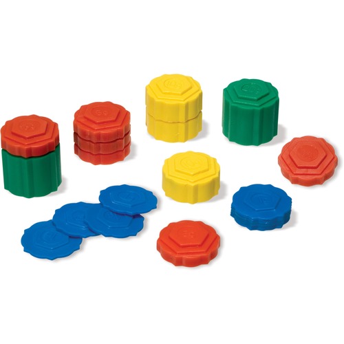 SI Manufacturing DiscoveryKits Stacking Weights - Theme/Subject: Learning - Skill Learning: Weight, Stacking, Shape - 35 Pieces - 1 Set - Creative Learning - SIM91620