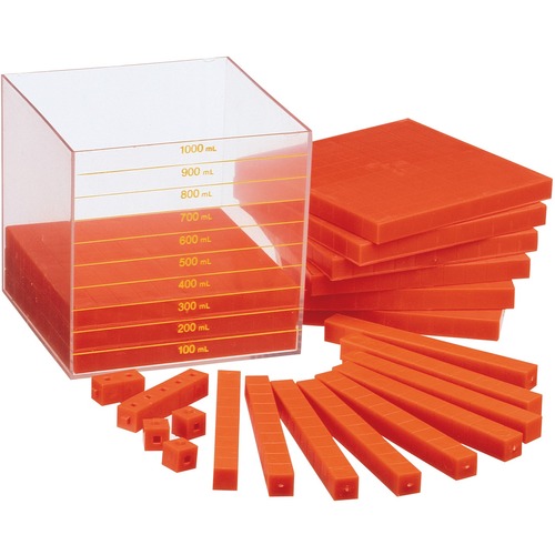 SI Manufacturing Litre Cube Set - Theme/Subject: Learning - Skill Learning: Volume - 1 Set