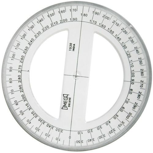 SI Manufacturing Circular Protractor - 1 Each - Protractors and Triangles - SIM11770