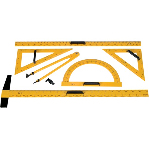SI Manufacturing Chalkboard Accessories -Set of 6 - 6 Piece(s) - 6 / Set - Drafting Kits - SIM11599