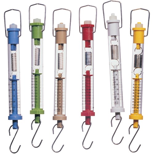 SI Manufacturing Colour-Coded Spring Scales - Clear