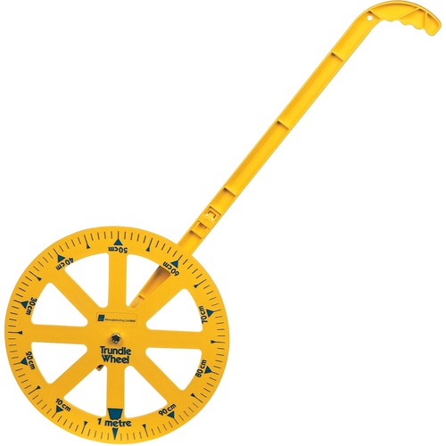 SI Manufacturing Trundle Wheel - Metric Measuring System - Plastic - 1 Each