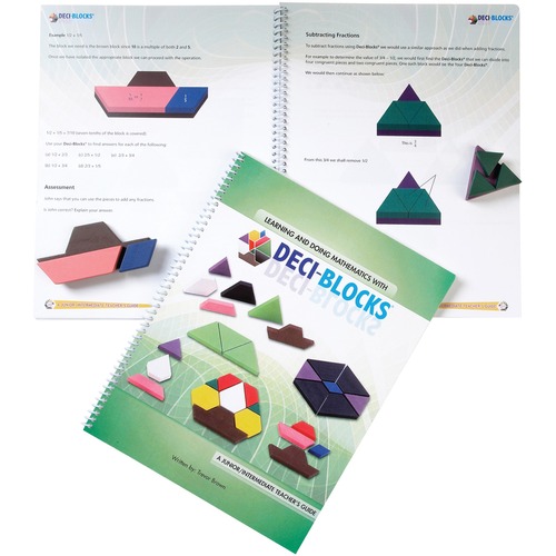 SI Manufacturing Deci-Blocks Teacher's Book for Grades 6+ Printed Book - Book - Grade 6+ - Learning Books - SIM20820