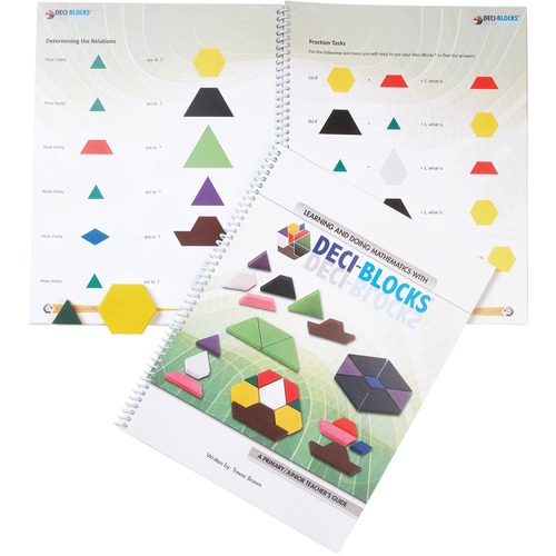 SI Manufacturing Deci-Blocks Book -Primary/Junior Printed Book - Book - Grade K-5