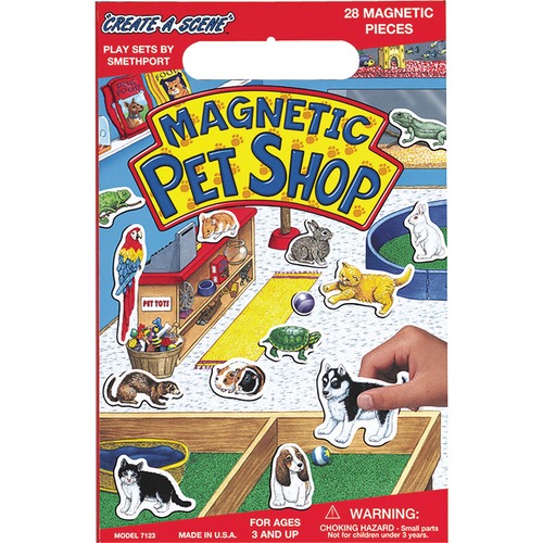 Create A Scene Magnetic Pet Shop - Creative Learning - SSC7123
