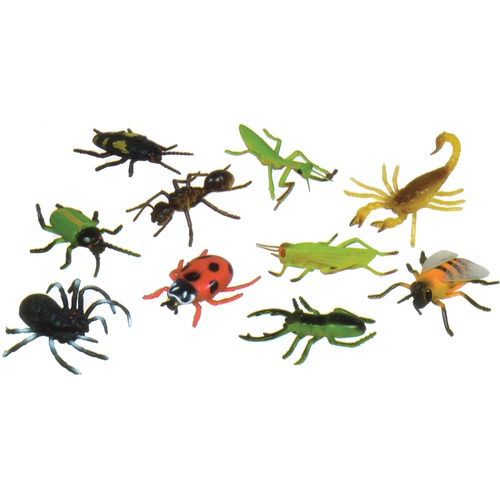 Get Ready Insect Playset - 5" (127 mm) - Plastic - Animals - MTB876