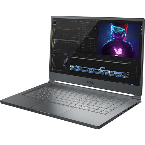 MSI Stealth 15M A11SEK-062 15.6" Gaming Notebook - Full HD - 1920 x 1080 - Intel Core i7 11th Gen i7-1185G7 1.20 GHz - 16 GB Total RAM - 512 GB SSD - Carbon Gray - Windows 10 Home - NVIDIA GeForce RTX 2060 Max-Q with 6 GB - In-plane Switching (IPS) Techno