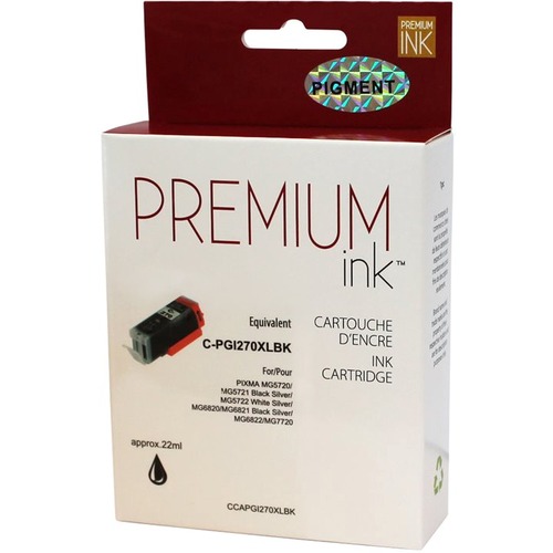 Cartouche jet d'encre premium (Alternative à Canon PGI-270XL) - Premium Ink