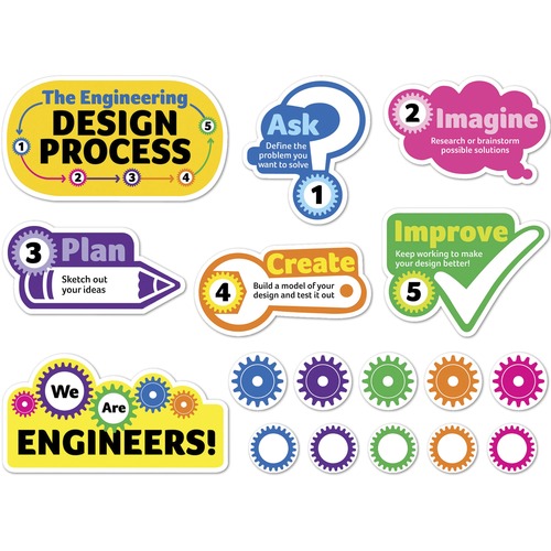 Scholastic We Are Engineers! Bulletin Board Set - Theme/Subject: Learning - Skill Learning: Engineering - 1 / Set